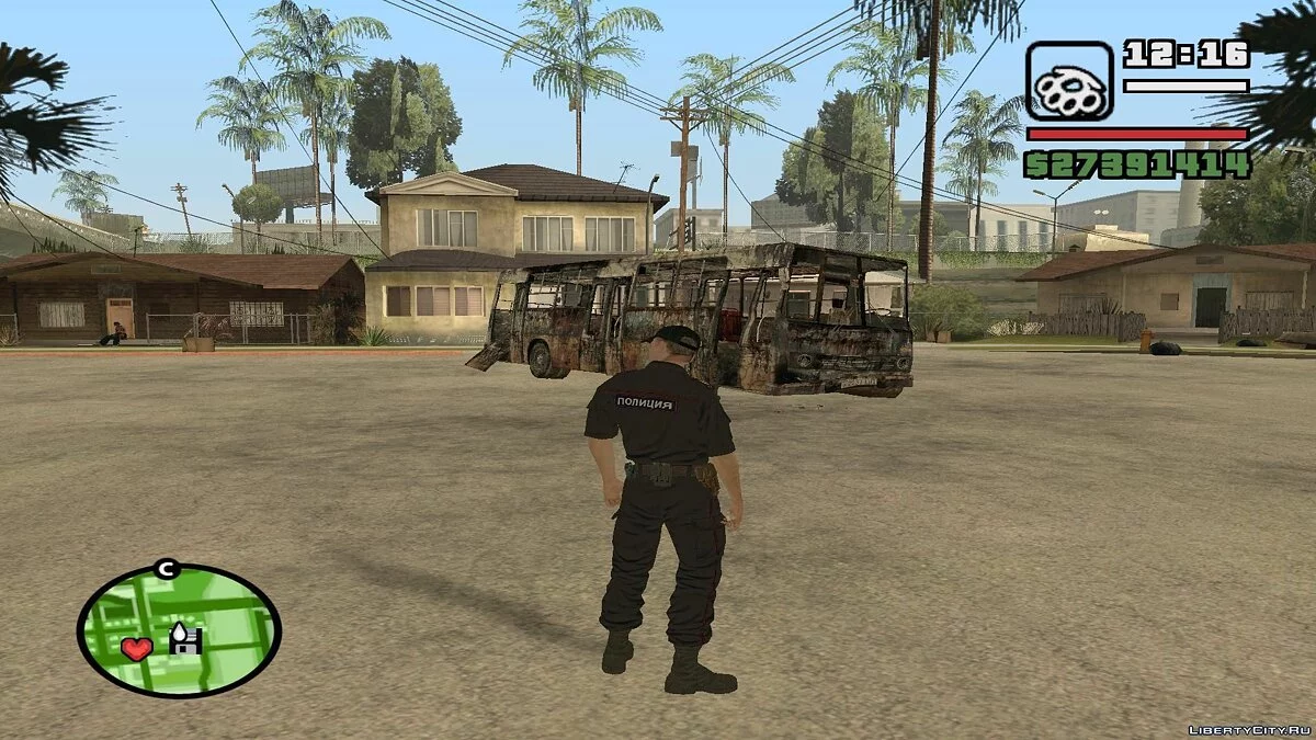 Обломки Икаруса из DayZ Standalone / GTA San Andreas
