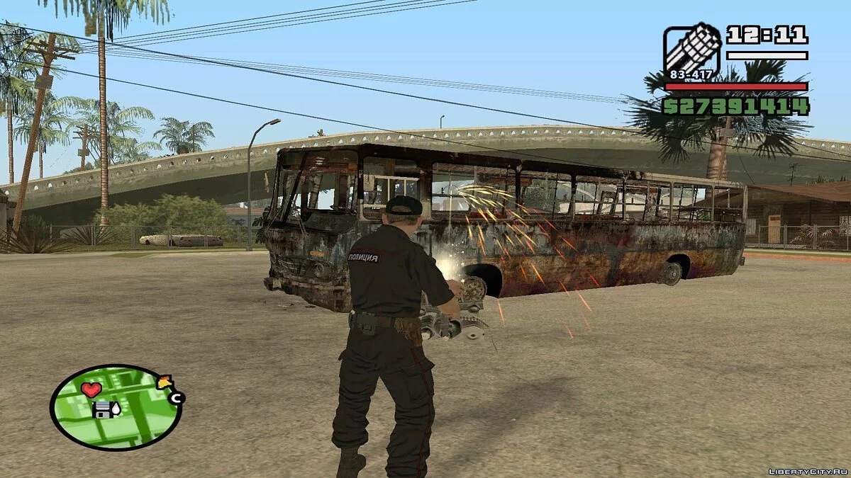 Обломки Икаруса из DayZ Standalone / GTA San Andreas