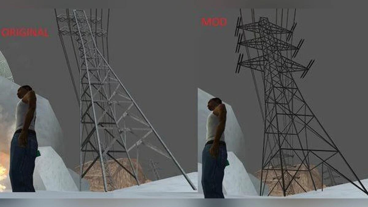 HD Prop Models Collection / GTA San Andreas