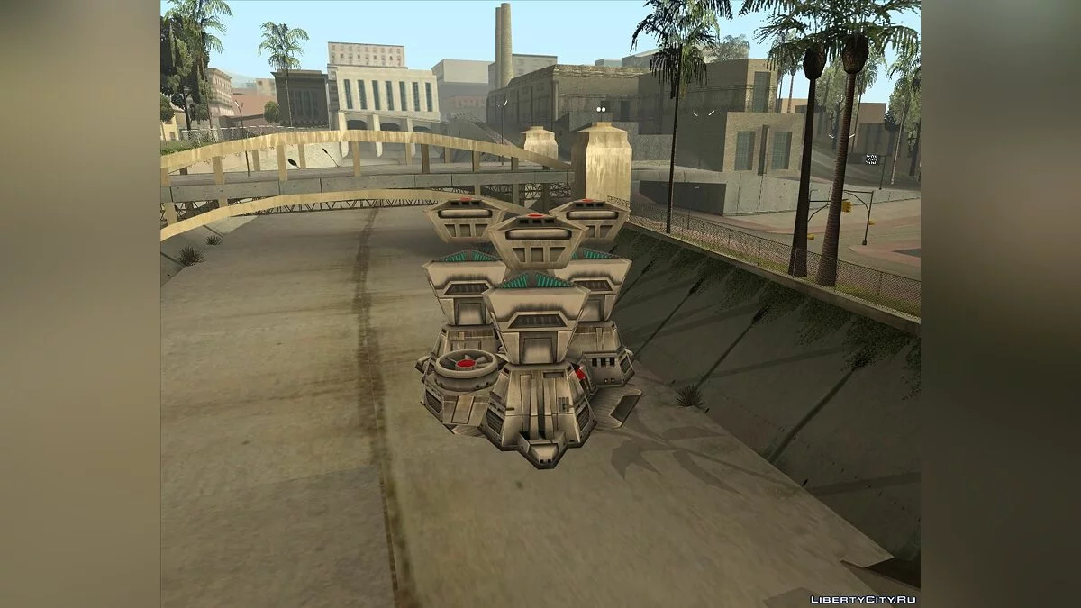 Постройки из Red Alert 3 / GTA San Andreas