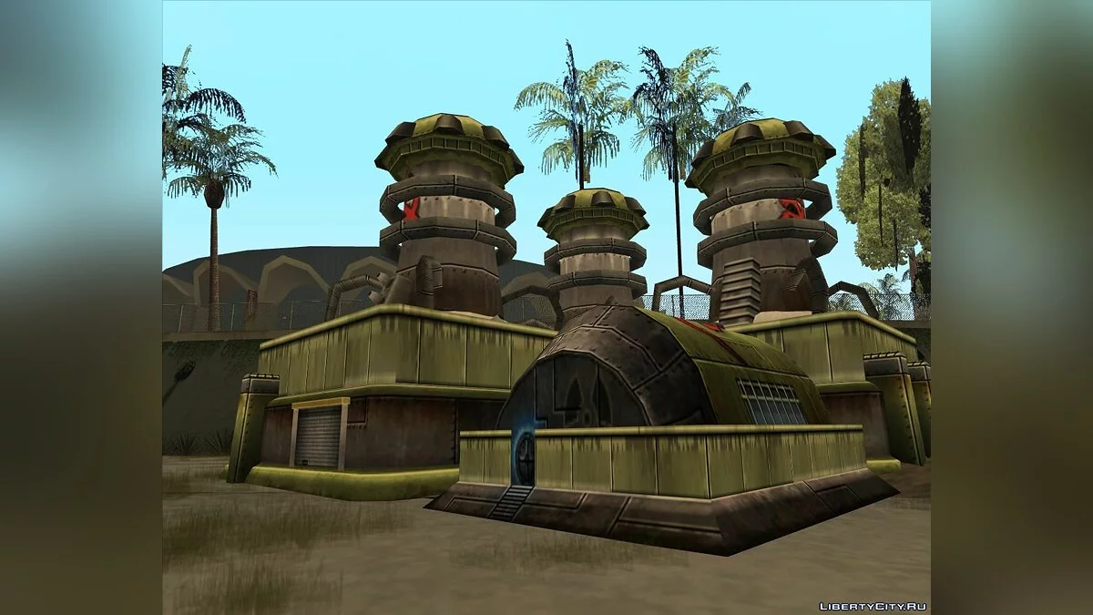 Постройки из Red Alert 3 / GTA San Andreas