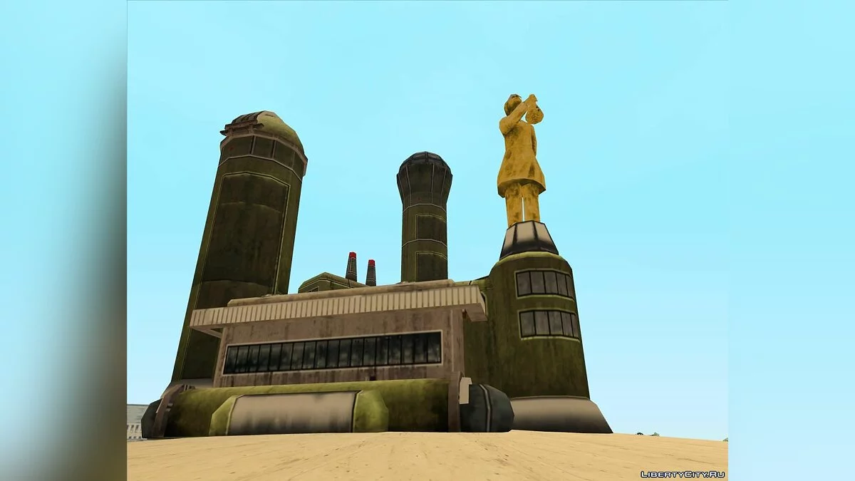 Постройки из Red Alert 3 / GTA San Andreas