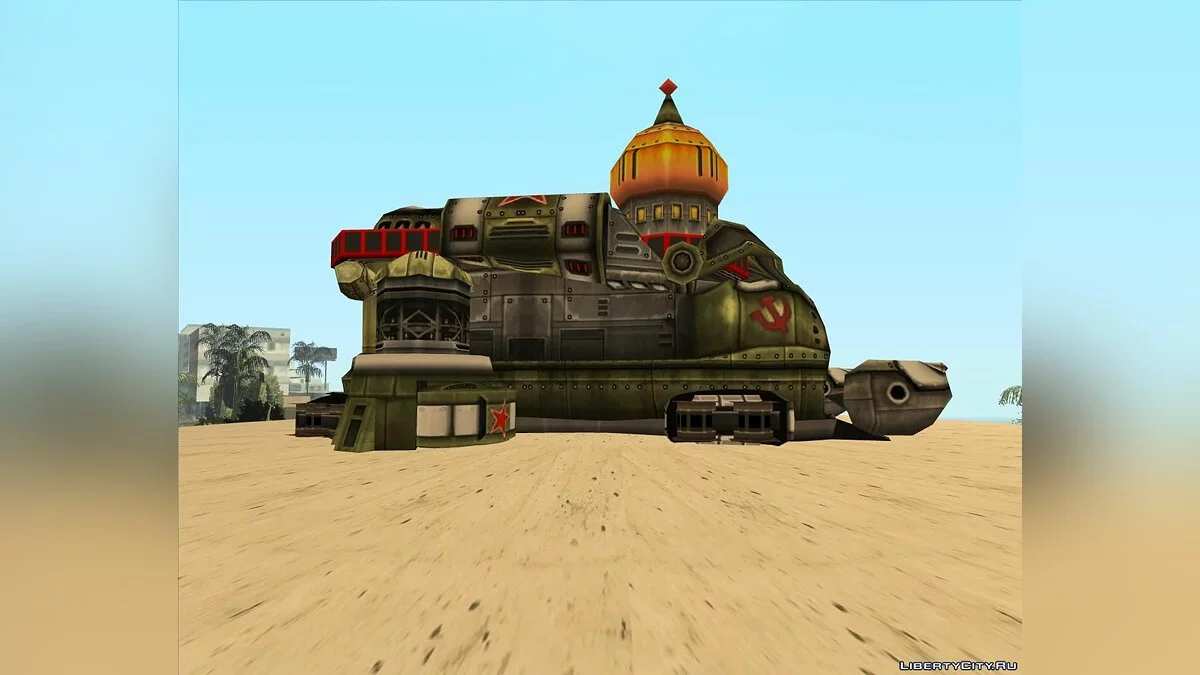 Постройки из Red Alert 3 / GTA San Andreas