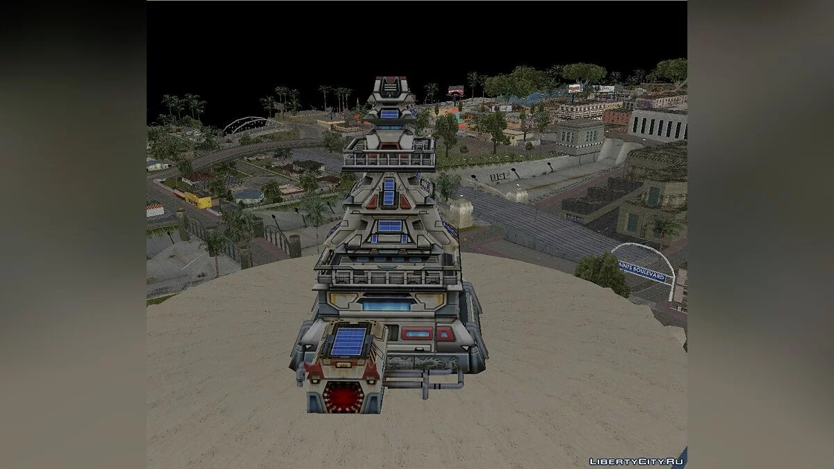 Постройки из Red Alert 3 / GTA San Andreas