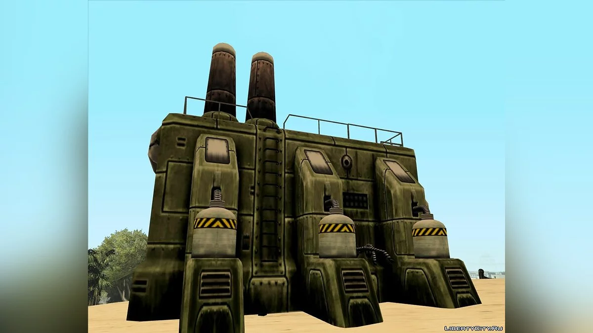 Постройки из Red Alert 3 / GTA San Andreas