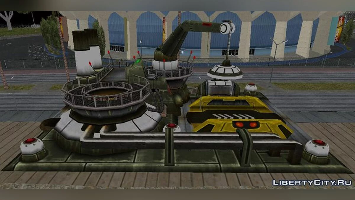 Сборник зданий СССР из Red Alert 3 / GTA San Andreas