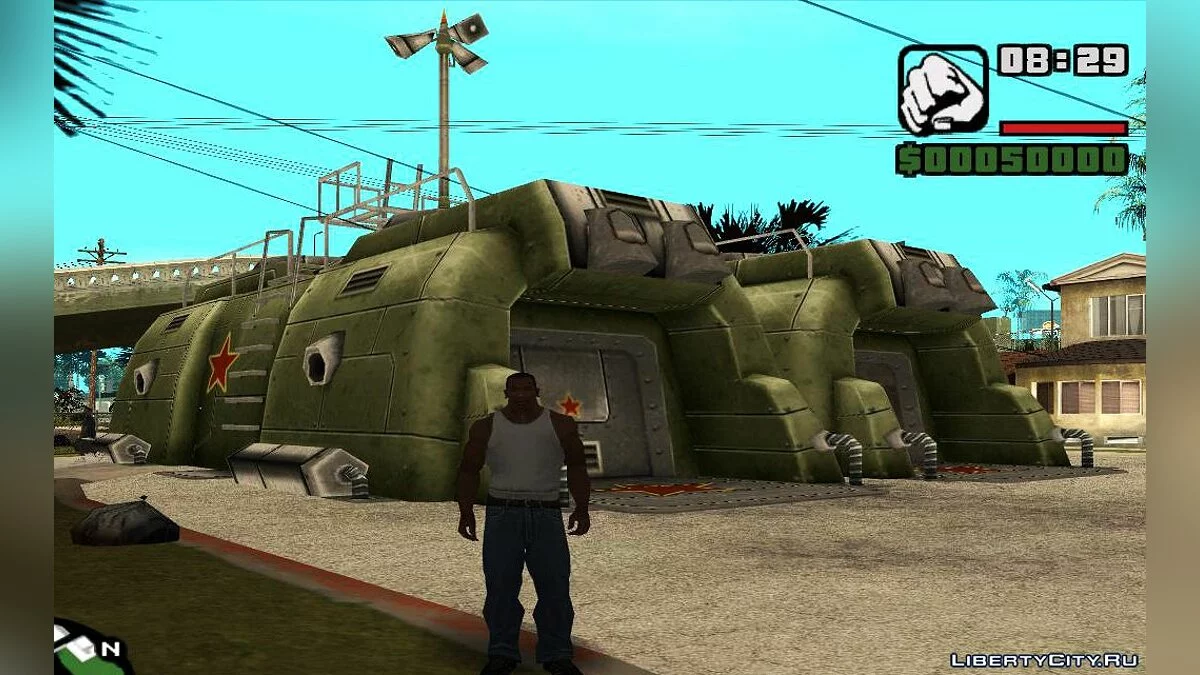 Сборник зданий СССР из Red Alert 3 / GTA San Andreas