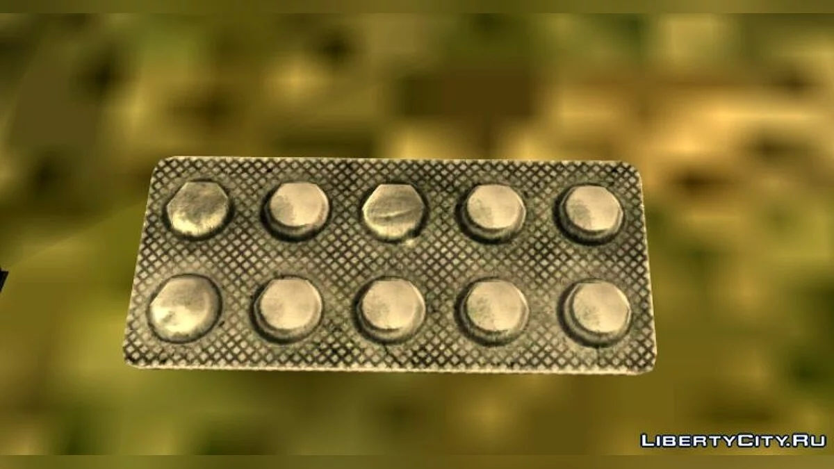 Пак медицинских предметов из Escape From Tarkov / GTA San Andreas