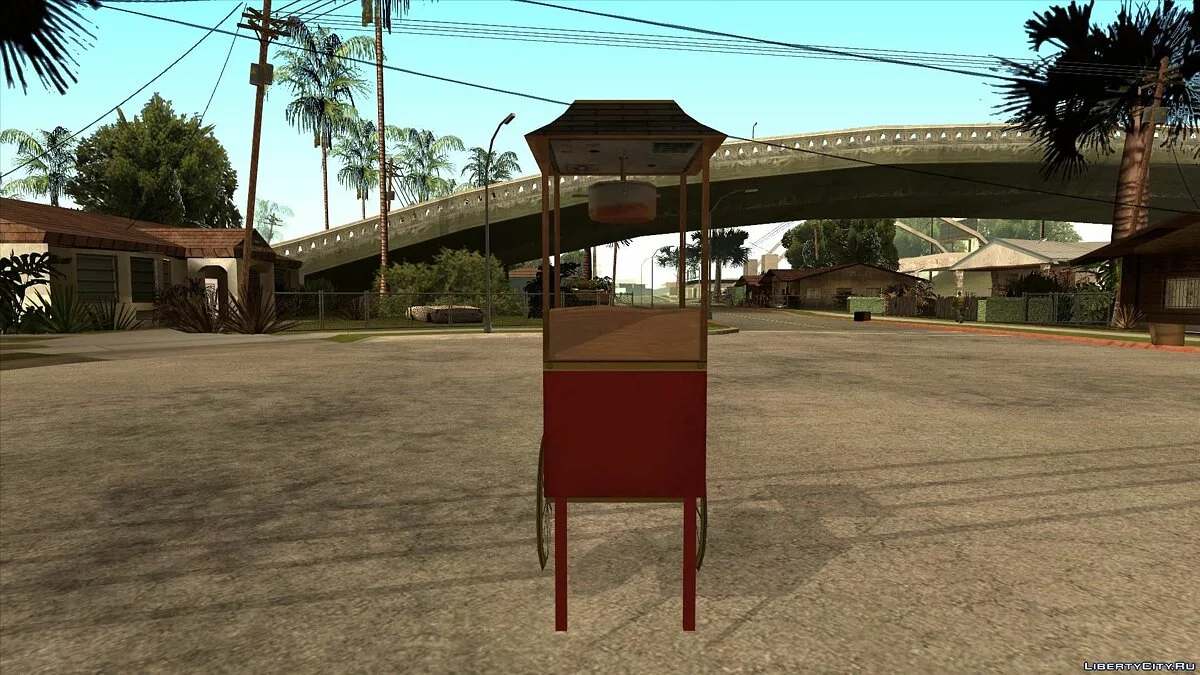 Попкорн машина из Over The Hedge / GTA San Andreas