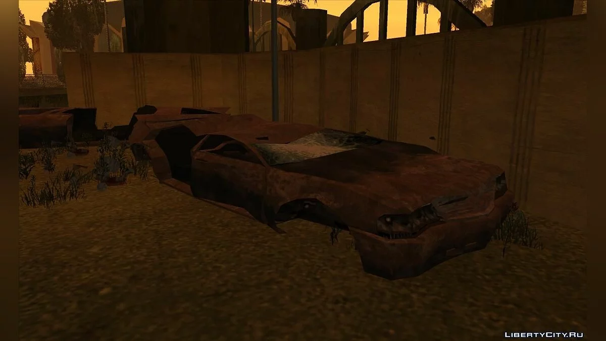 Брошенные машины из GTA 5 / GTA San Andreas