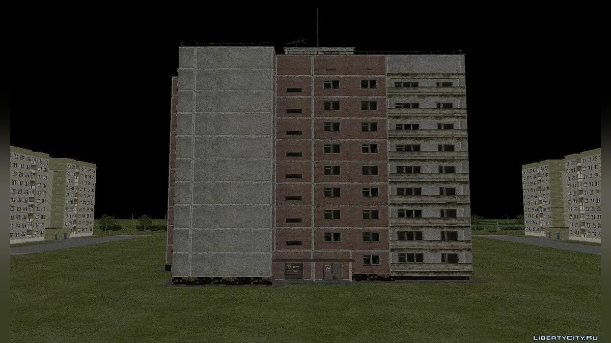 Девятиэтажка из S.T.A.L.K.E.R. / GTA San Andreas