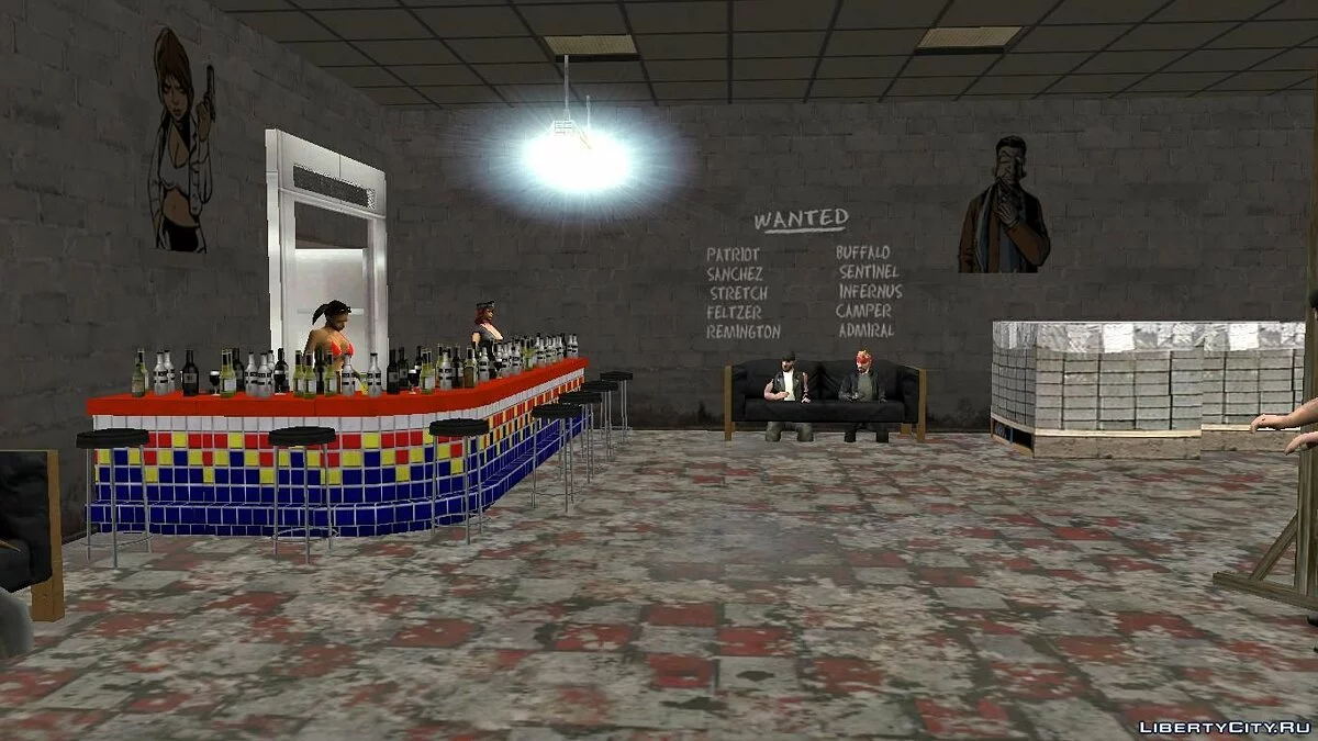 Мотоклуб в Криминальной России / GTA San Andreas