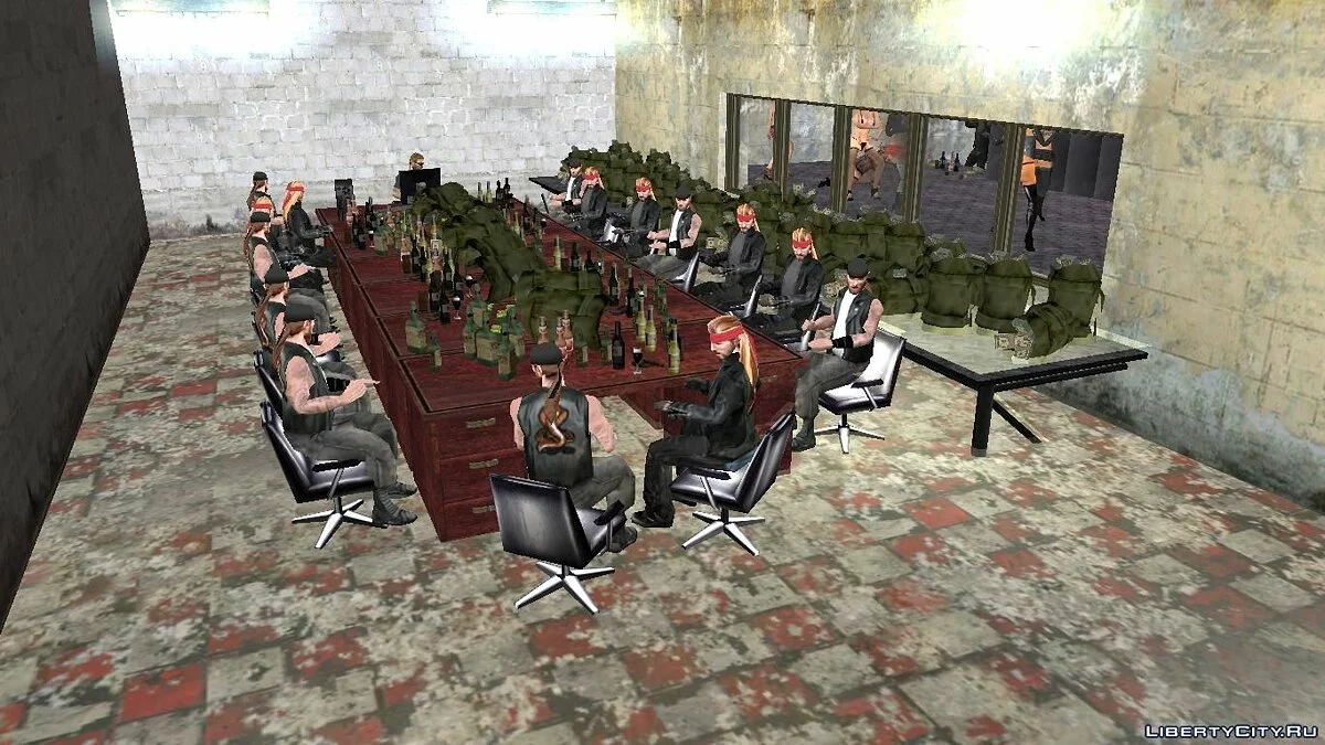 Мотоклуб в Криминальной России / GTA San Andreas