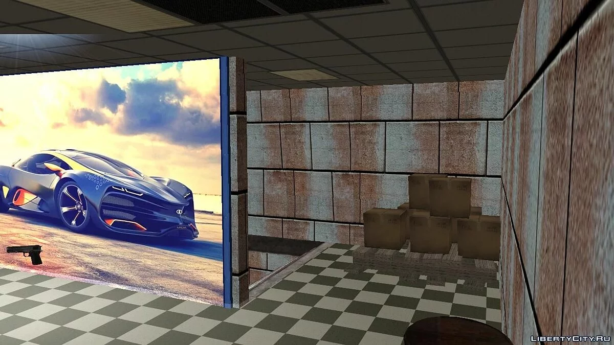 Новый скрытый гараж в Криминальной России / GTA San Andreas