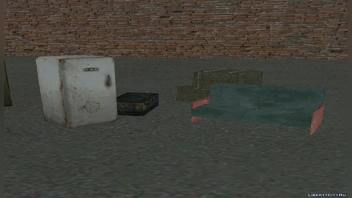 Пак небольших объектов из S.T.A.L.K.E.R. / GTA San Andreas