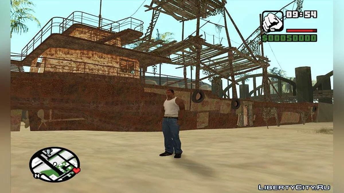 Пак водных объектов из S.T.A.L.K.E.R. / GTA San Andreas