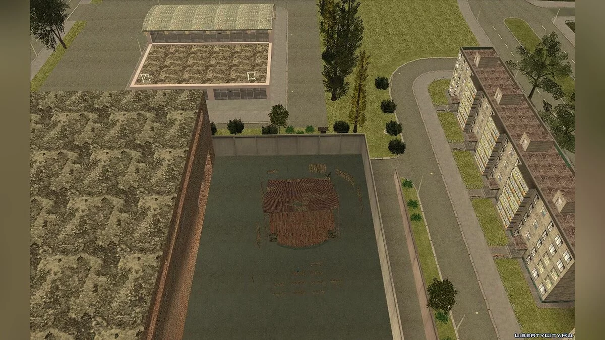 Сцена из S.T.A.L.K.E.R. / GTA San Andreas