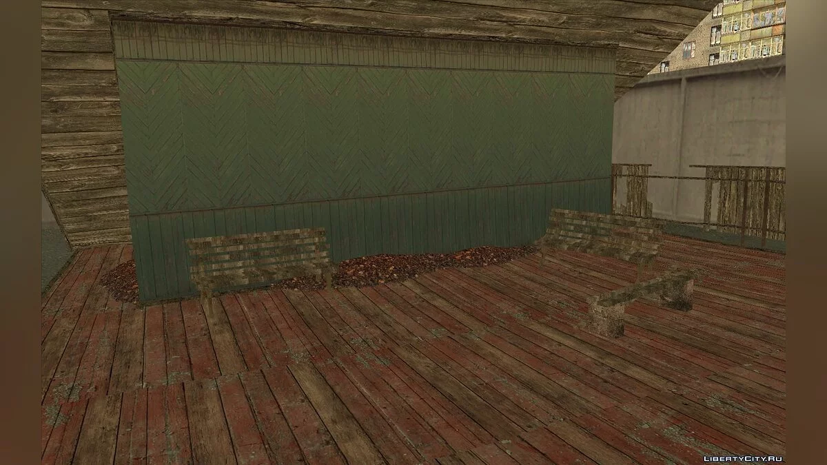 Сцена из S.T.A.L.K.E.R. / GTA San Andreas