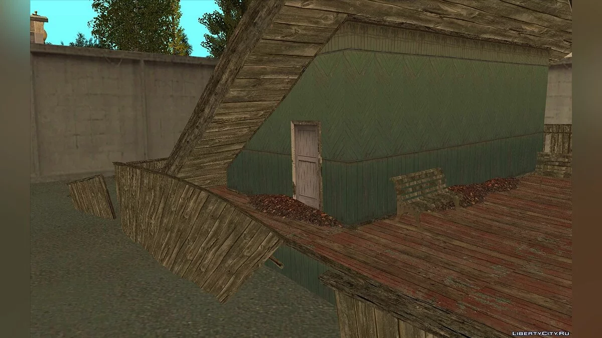 Сцена из S.T.A.L.K.E.R. / GTA San Andreas