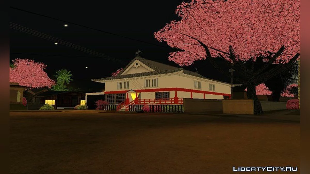 Japanese Castle CJ House / GTA San Andreas