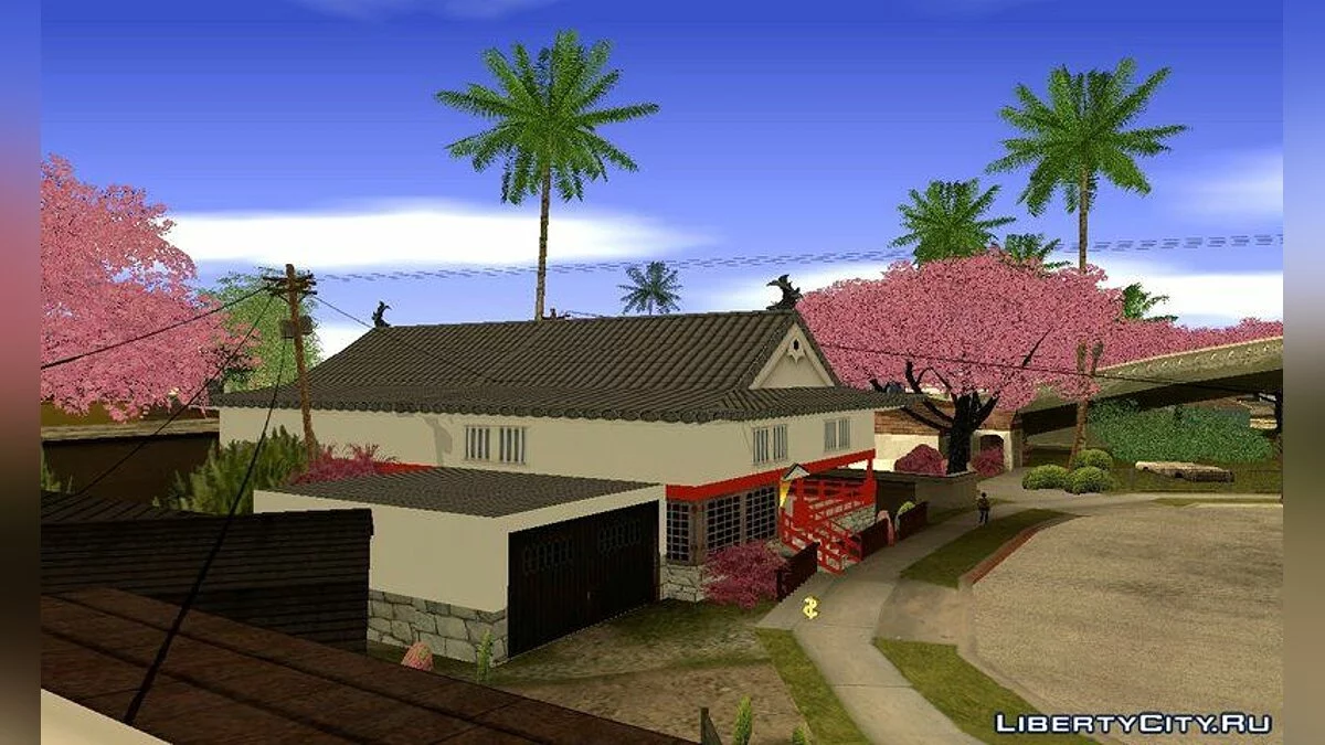 Japanese Castle CJ House / GTA San Andreas
