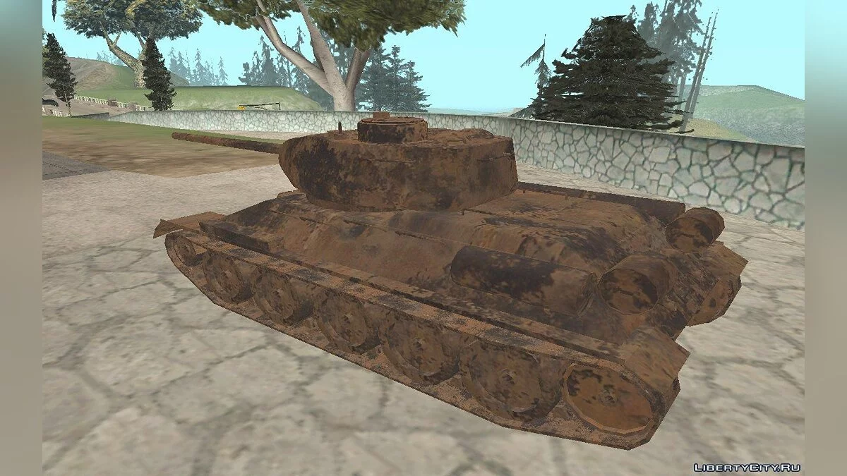T-34 from GTA V / GTA San Andreas