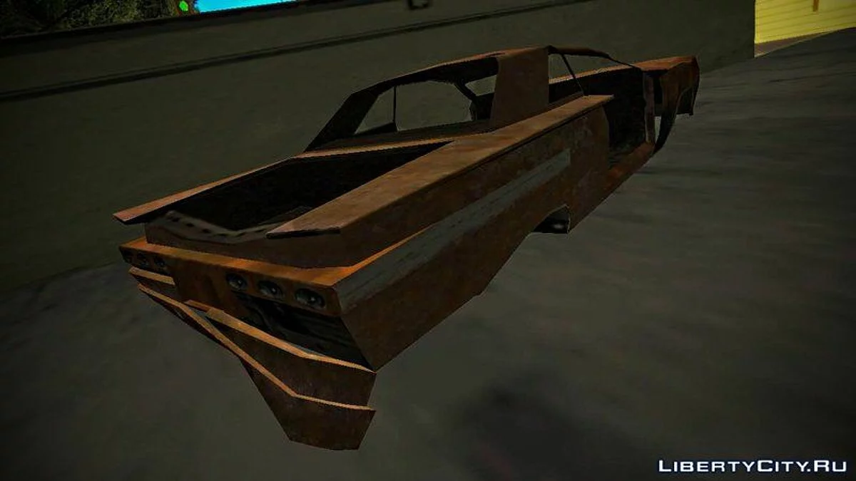 GTA IV Wrecked Cars (with Normal Map) / GTA San Andreas