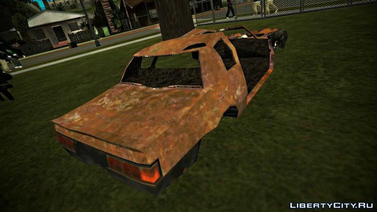 GTA IV Wrecked Cars (with Normal Map) / GTA San Andreas