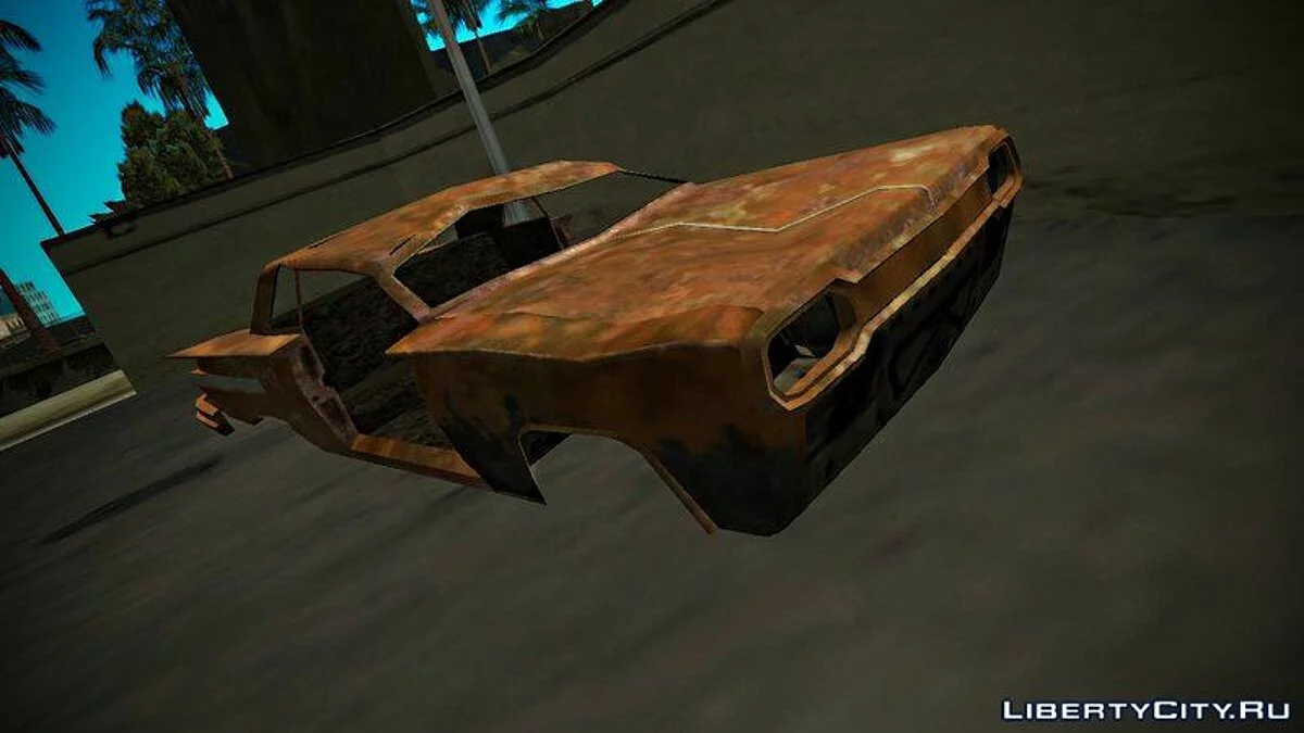 GTA IV Wrecked Cars (with Normal Map) / GTA San Andreas