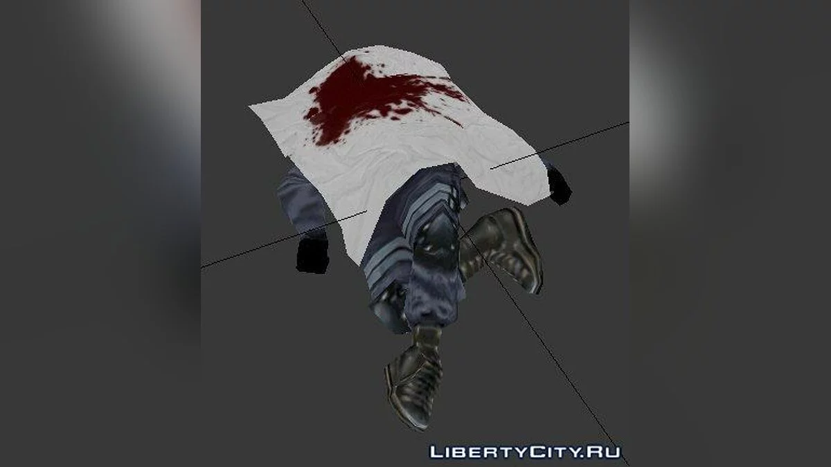 Corpse of a military policeman / GTA San Andreas