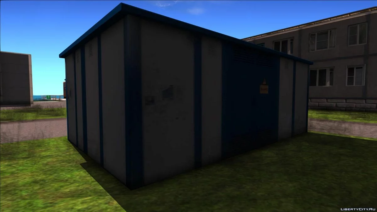 Набор трансформаторных будок. / GTA San Andreas