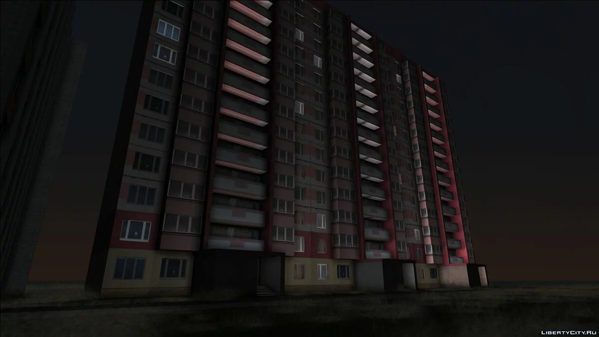 Новая четырнадцатиэтажка / GTA San Andreas