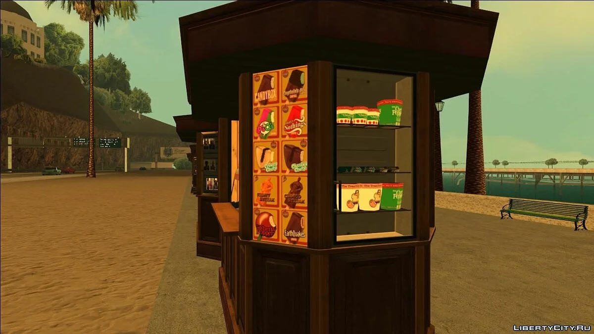Kiosks from GTA V (With Normal Map) / GTA San Andreas