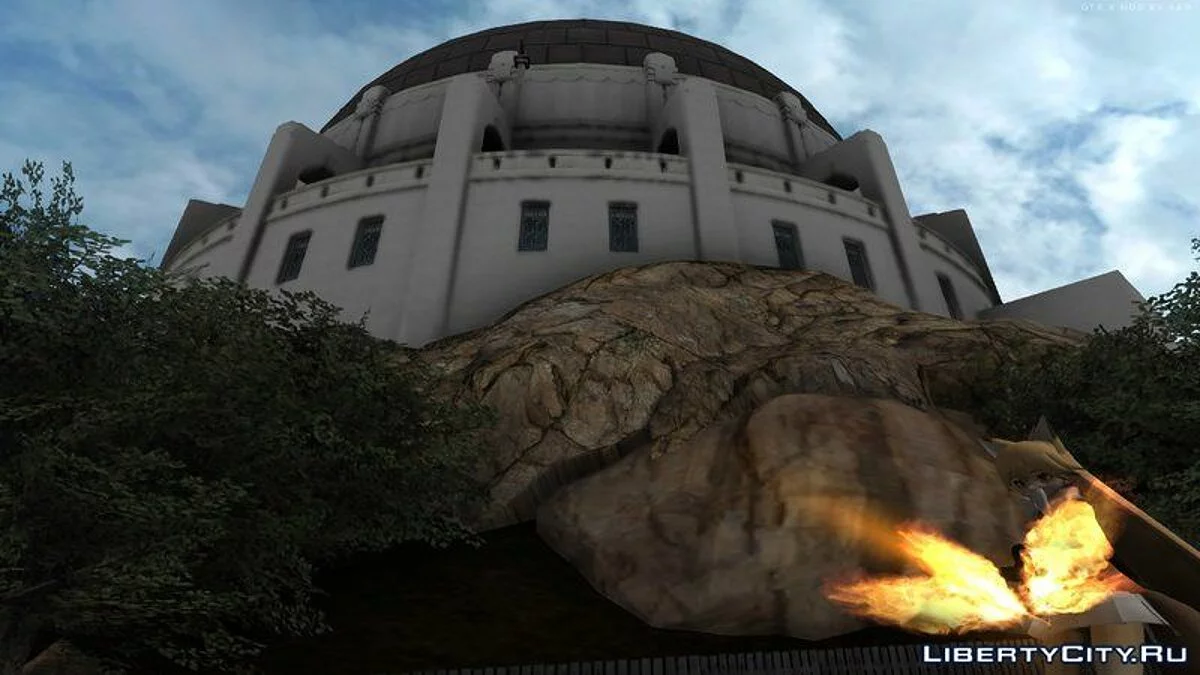Обсерватория из GTA 5 / GTA San Andreas