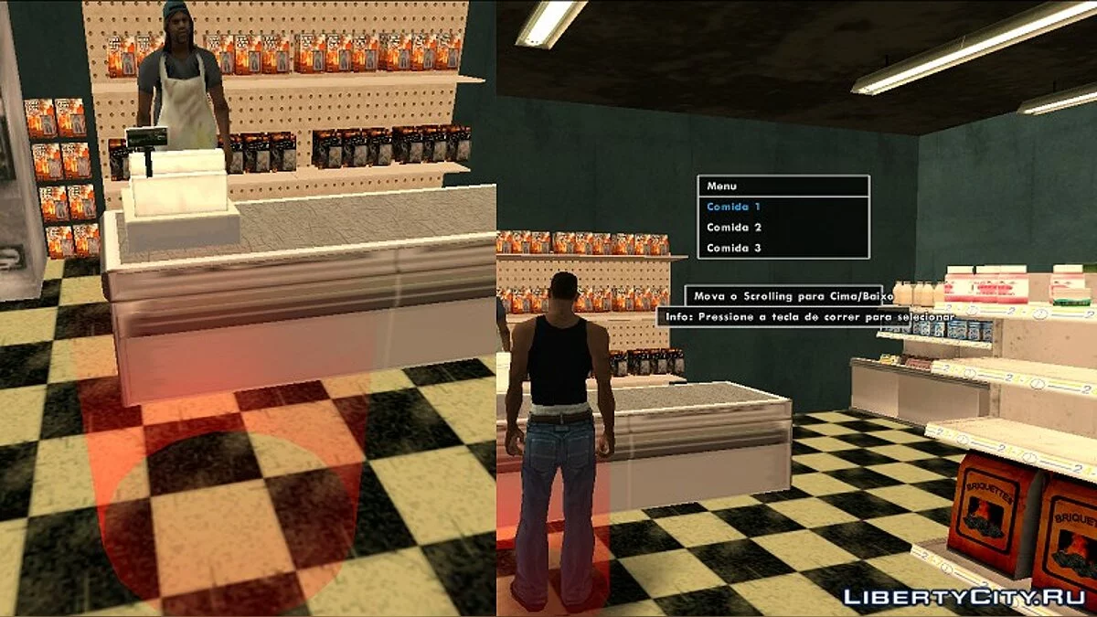 Заправка в Айдлвуде в стиле GTA V / GTA San Andreas