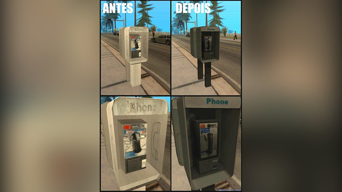 Скачать Improved Phone Booth для GTA San Andreas