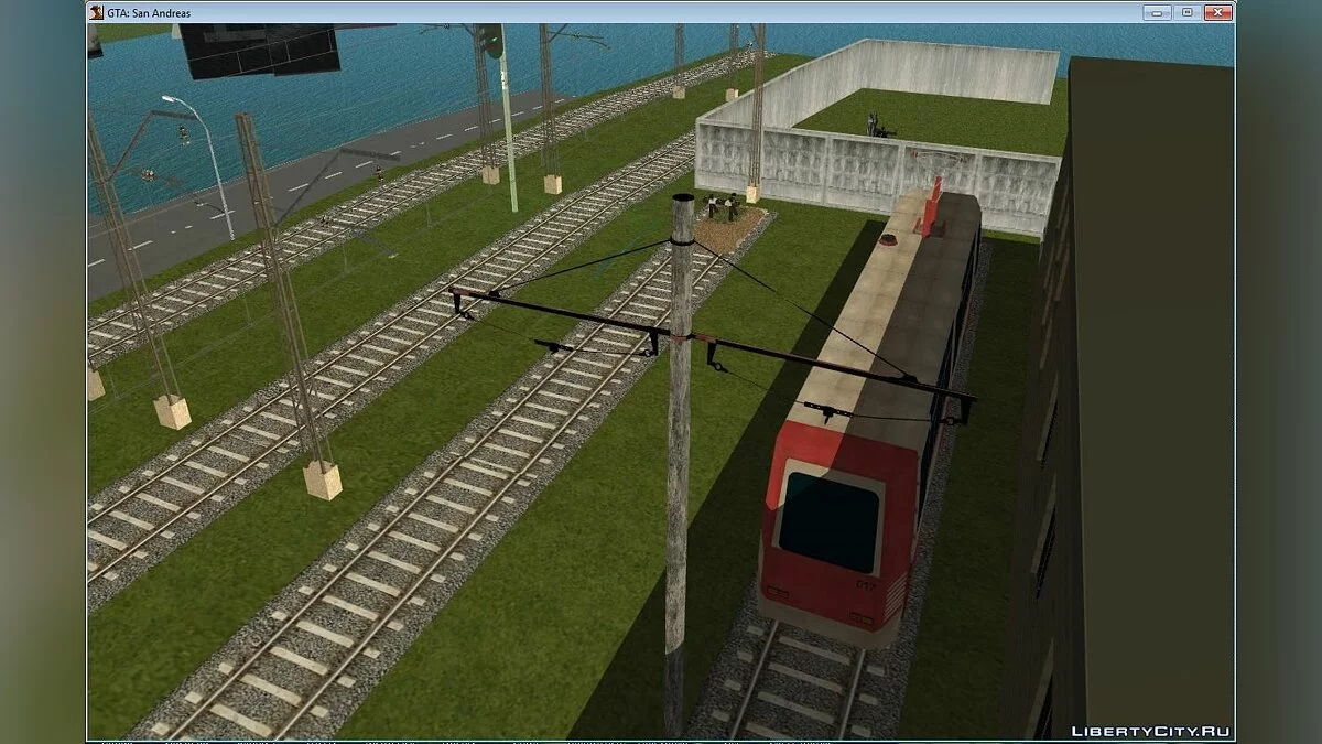 Опора трамвайной контактной сети / GTA San Andreas