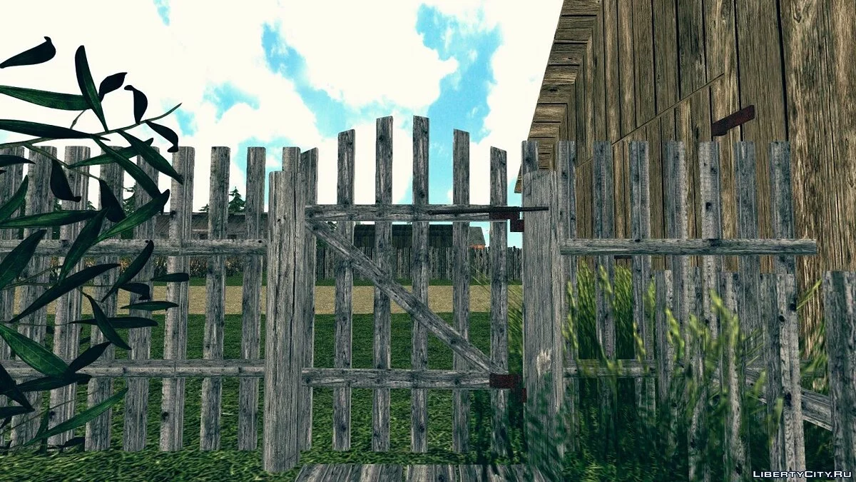 Старенький сельский забор / GTA San Andreas