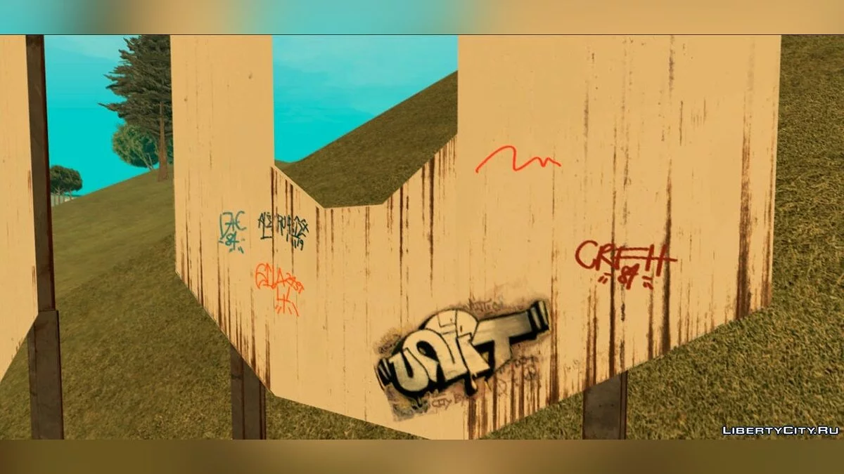 GTA V Vinewood Sign v3.0 / GTA San Andreas