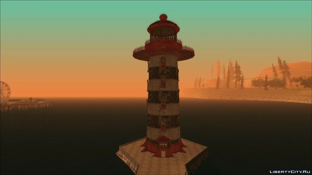 HQ Enterable Lighthouse / GTA San Andreas