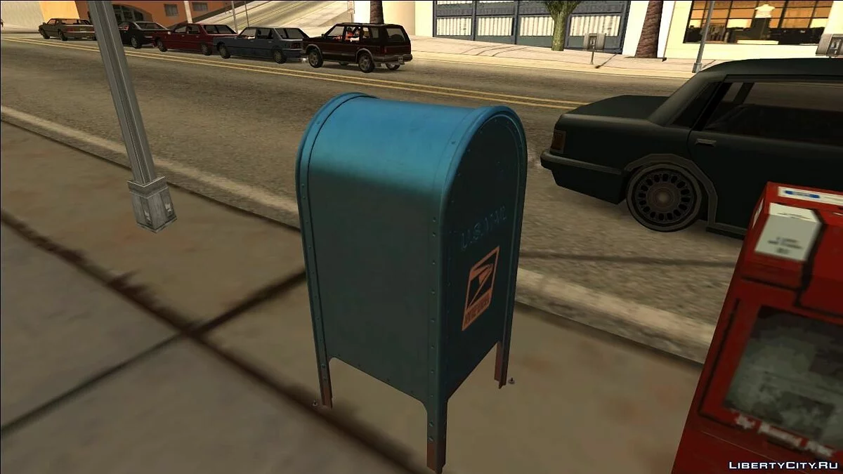 4K Postbox (Normal Map)  / GTA San Andreas