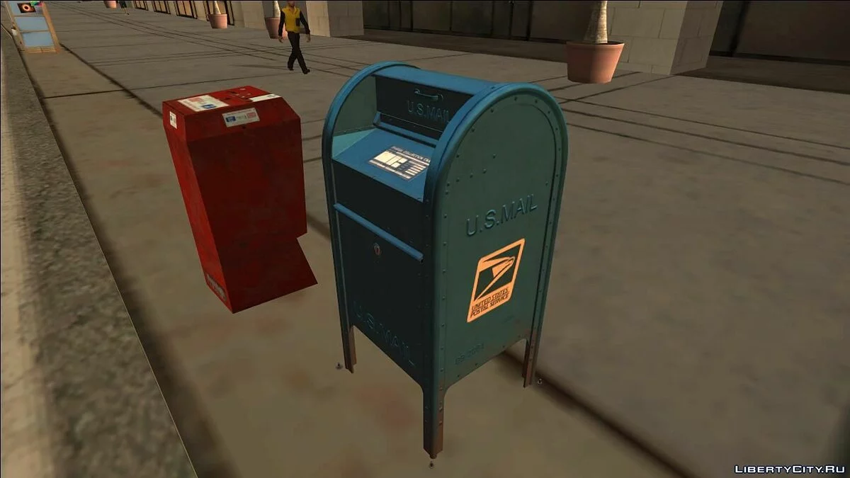 4K Postbox (Normal Map)  / GTA San Andreas