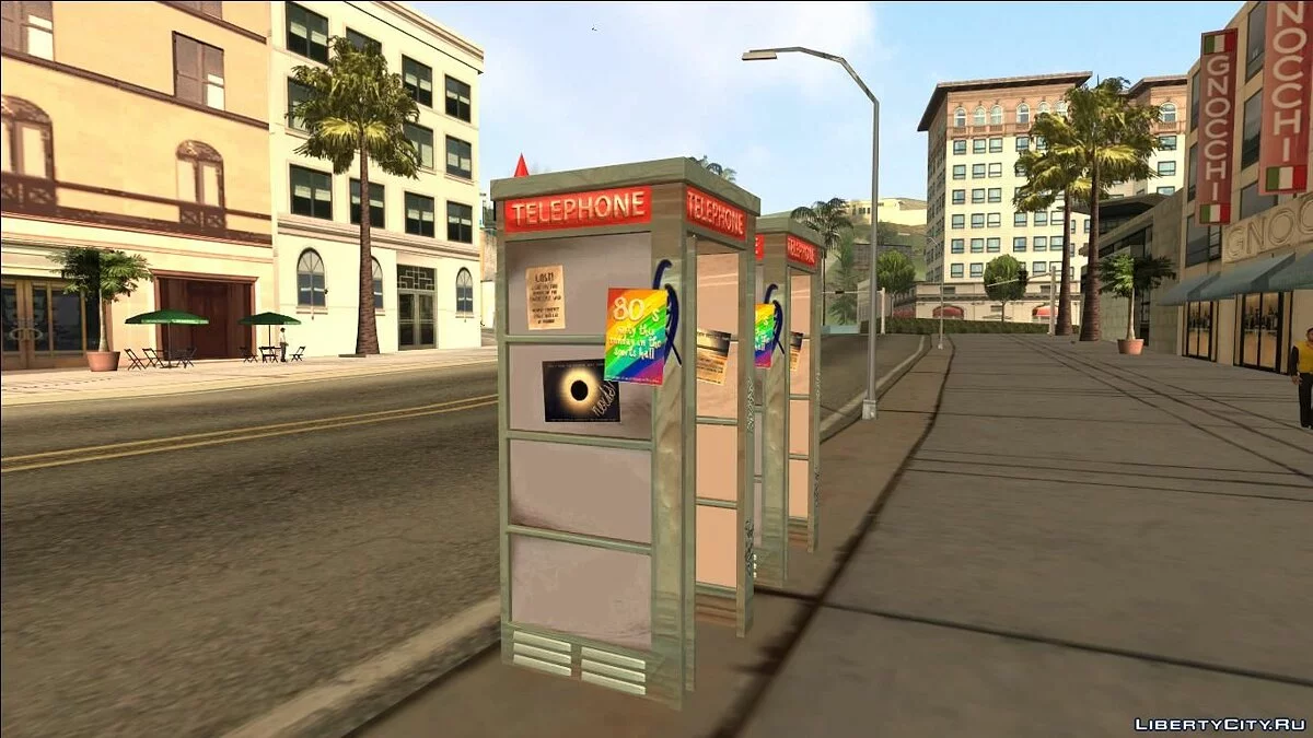 4K Telephone Booth (Normal Map)  / GTA San Andreas