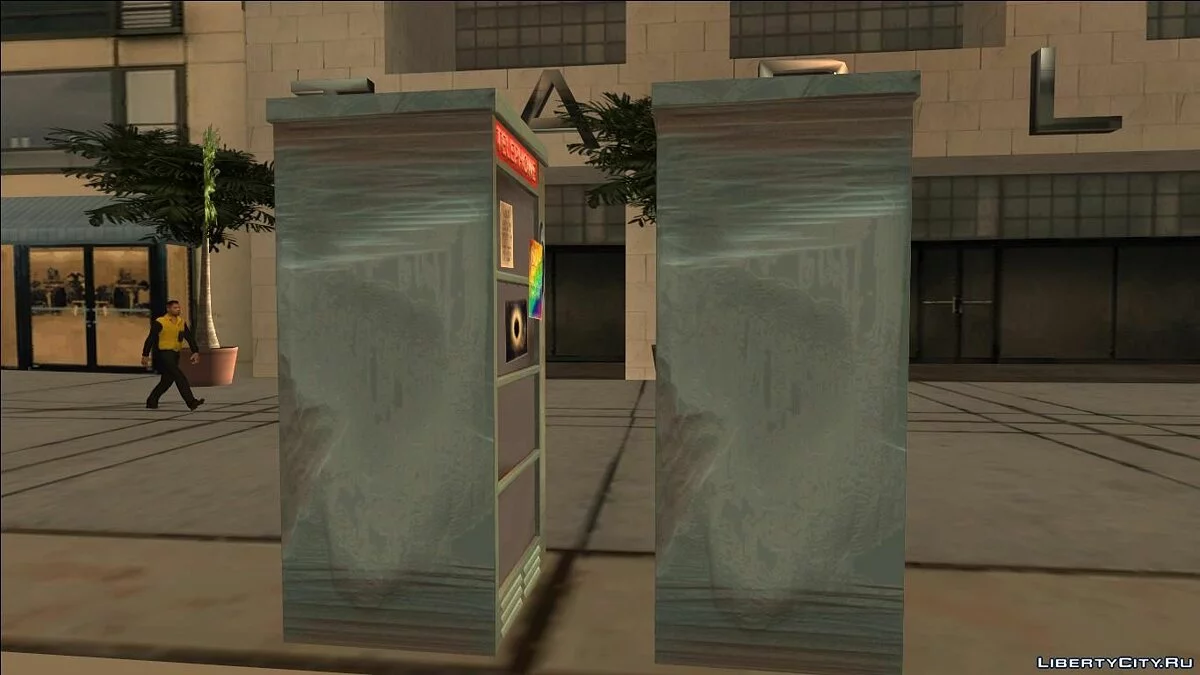 4K Telephone Booth (Normal Map)  / GTA San Andreas