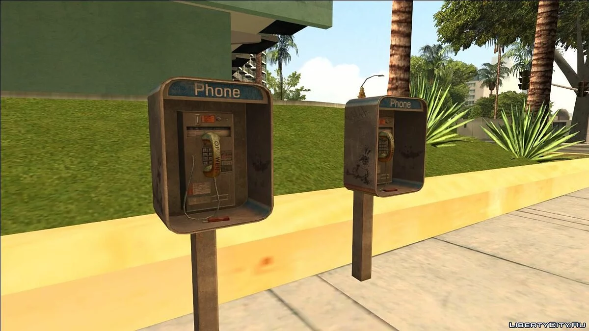 HQ Phone Booth (Normal Map)   / GTA San Andreas