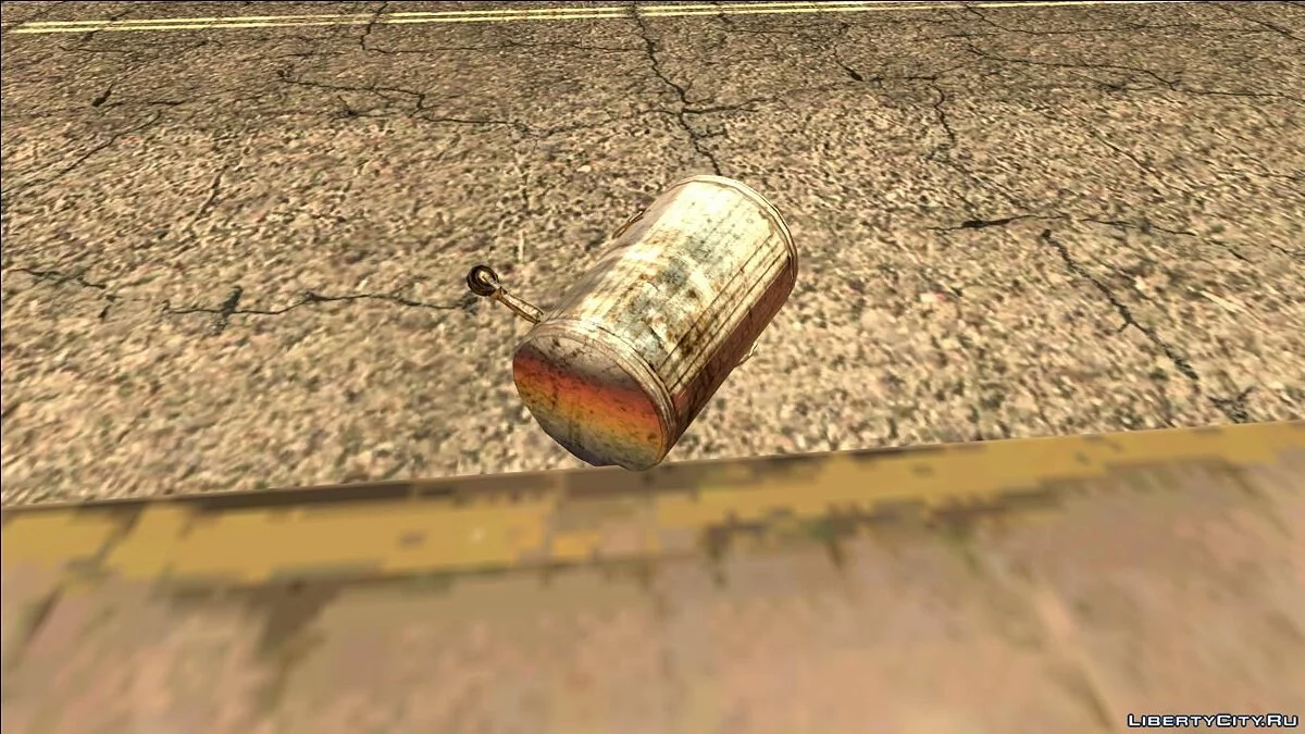 HQ Trash Bin #2 (Normal Map) / GTA San Andreas
