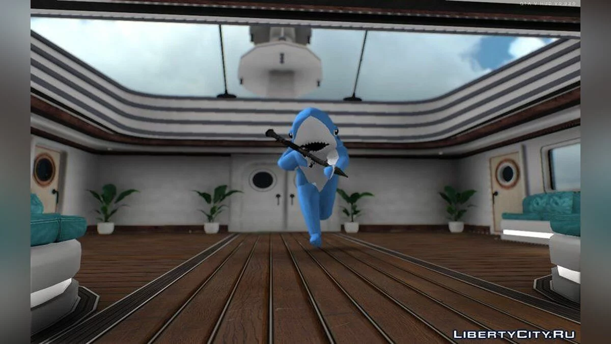 GTA V Yacht Dignity / GTA San Andreas