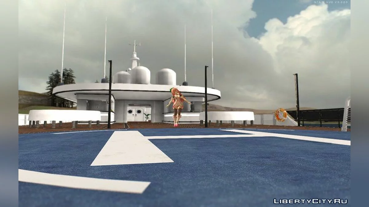 GTA V Yacht Dignity / GTA San Andreas