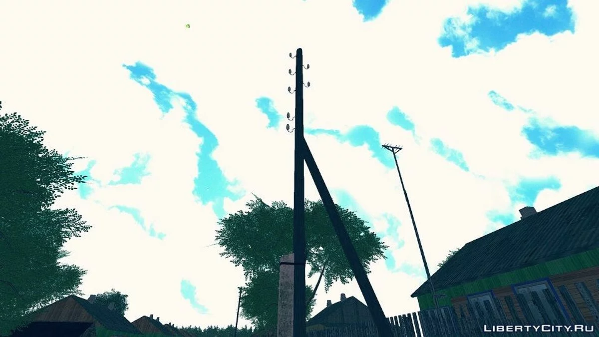 [СельПо] Деревенские ЛЭП / GTA San Andreas