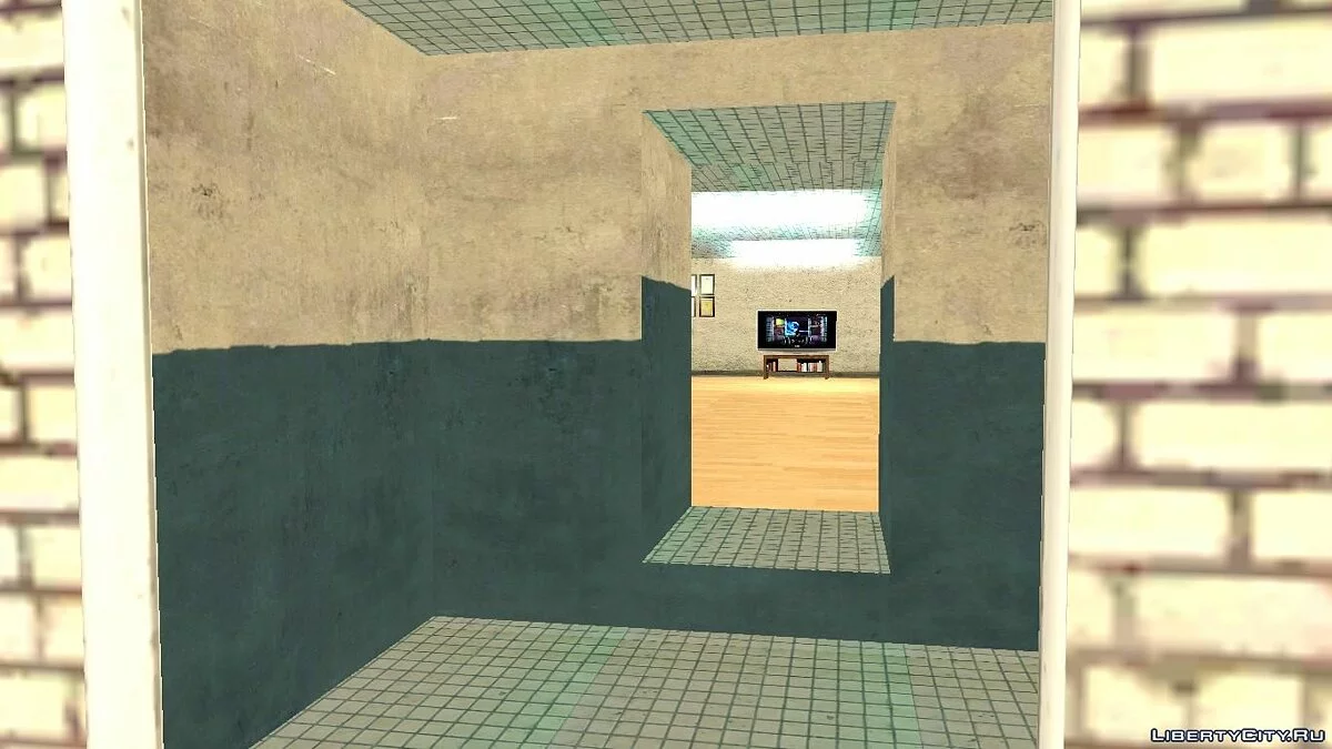 Обновленный интерьер УВД в г.Южном / GTA San Andreas